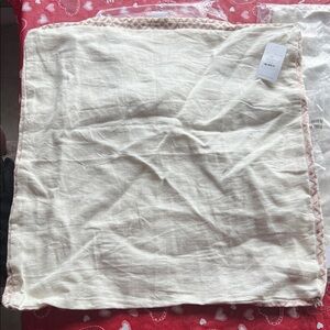 NWT 3 Cream Throw Pillow Covers